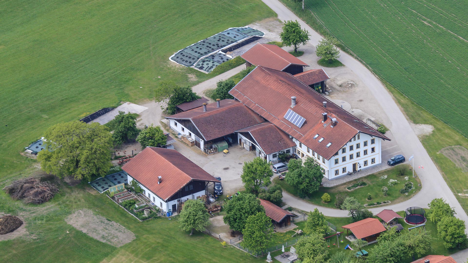 Frankhof am Chiemsee - Luftbild